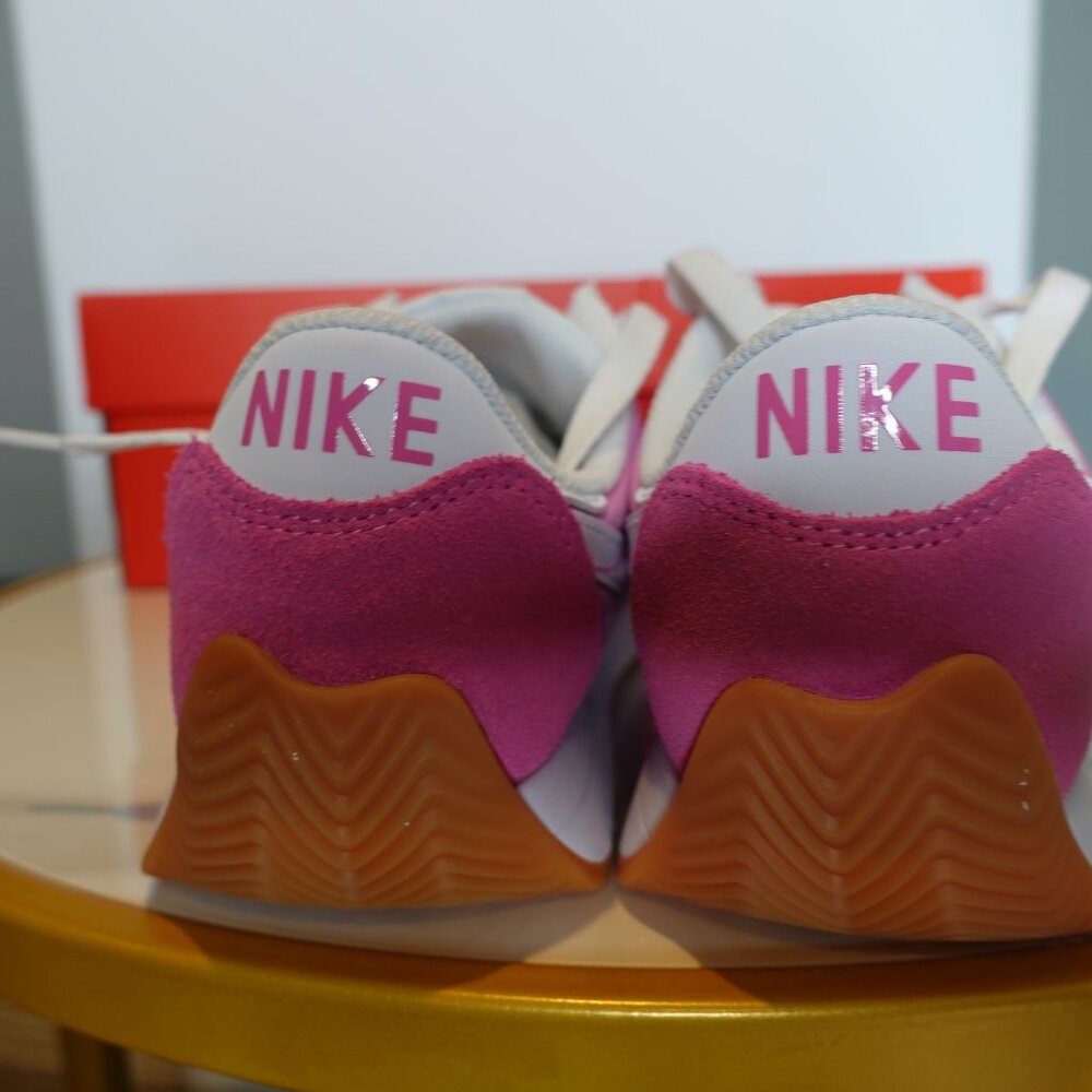 Nike Pacific Retro Pink White suede mix Women's size 9 Men's 7.5 New - Picture 4 of 8